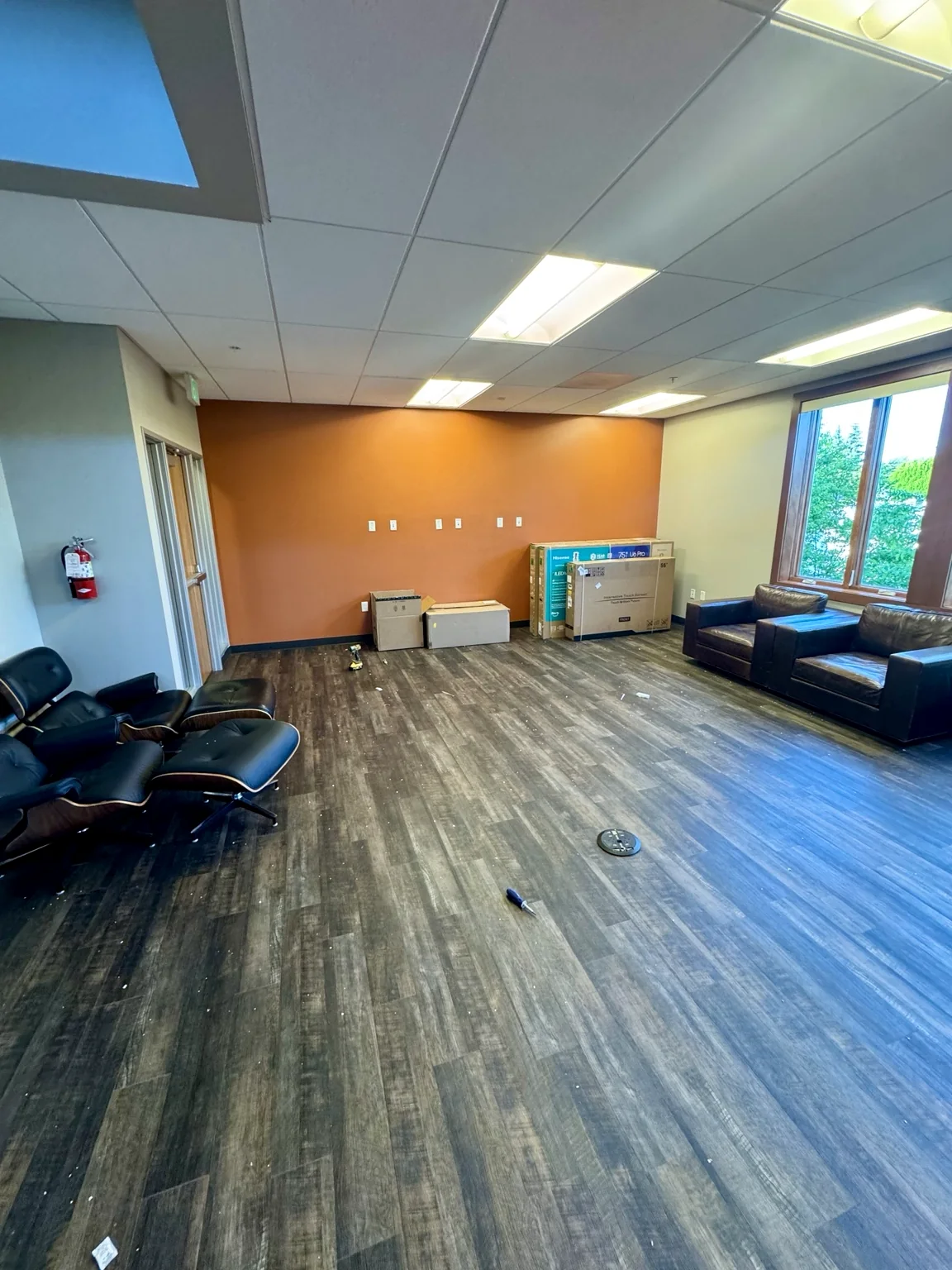 Commercial interior improvement project